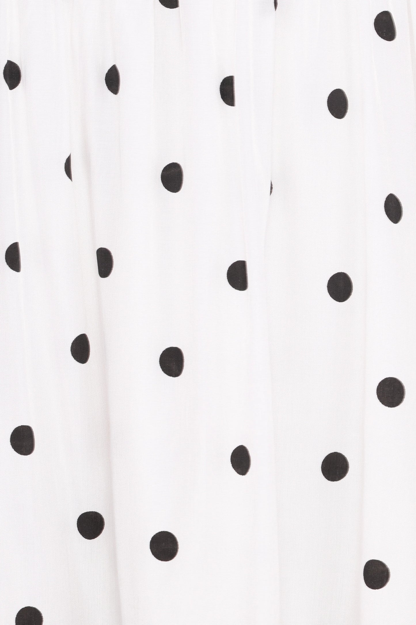 Mona Mini Dress - Black Polka